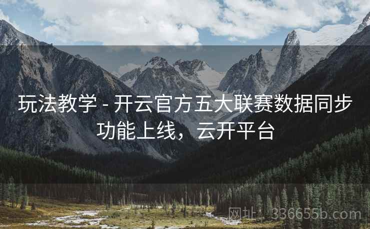 玩法教学 - 开云官方五大联赛数据同步功能上线，云开平台